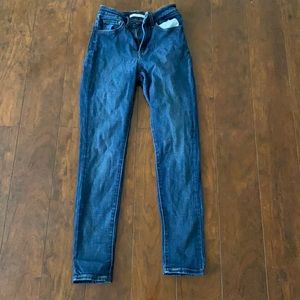 Levis 721 high rise skinny